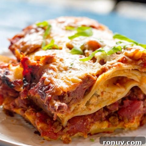 Traeger Grilled Lasagna