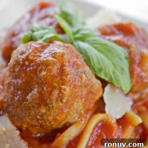Easy Homemade Spaghetti and Meatballs