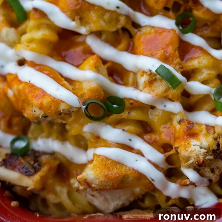 Buffalo Chicken Mac and Cheese