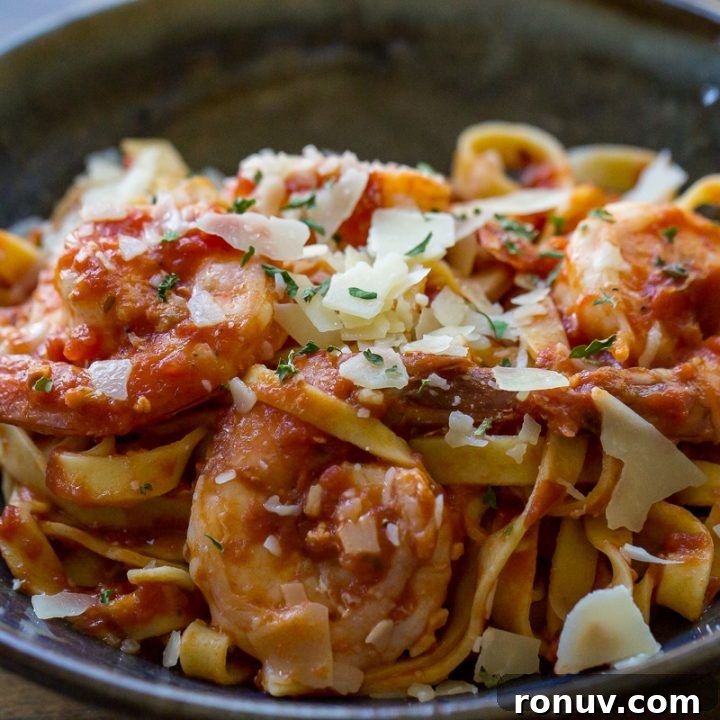 Spicy Shrimp Marinara