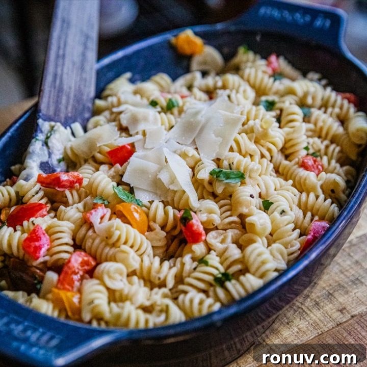 Traeger Boursin Pasta