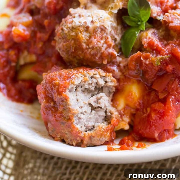 Mini Meatballs with Marinara