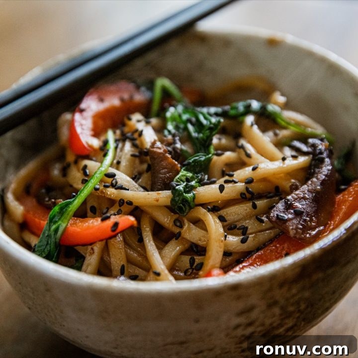 Miso Brown Butter Udon