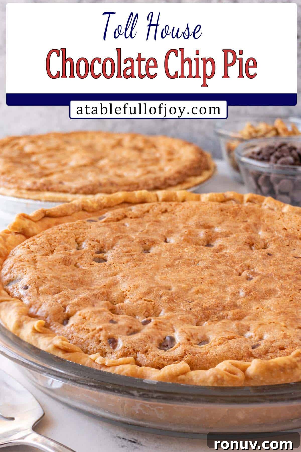 Classic Toll House Chocolate Chip Pie Recipe 14 toll house pie pin