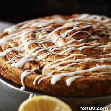 Creamy Lemon Cheesecake Coffee Cake Recipe 4 Lemon Cheesecake Coffee Cake | Kita Roberts PassTheSushi.com