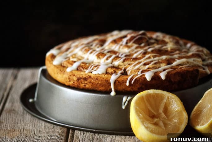 Creamy Lemon Cheesecake Coffee Cake Recipe 5 Lemon Cheesecake Coffee Cake | Kita Roberts PassTheSushi.com