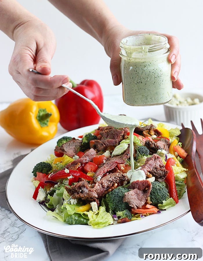 Blackened Steak Salad with Blue Cheese and Arugula 4 Steak Salad Recipe