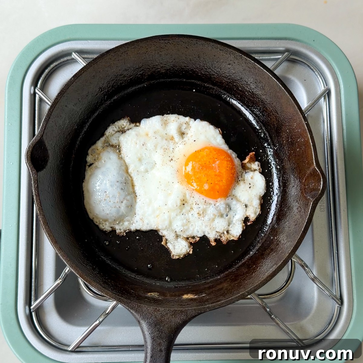 Fry an egg!