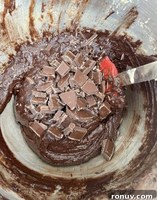 Moist Chocolate Loaf Cake Recipe 3 Chocolate Loaf Cake batter