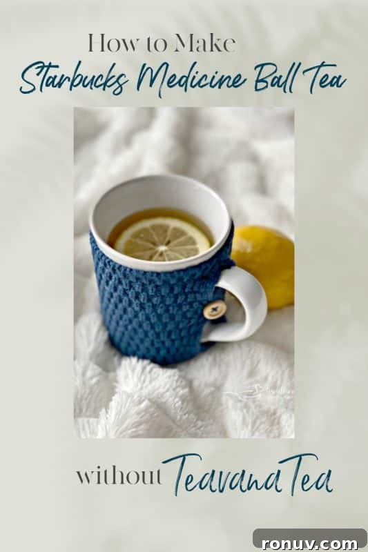 Copycat Starbucks Medicine Ball: How to Make It at Home 6 medicine ball without specific brand teas