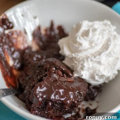 Crockpot Chocolate Lava Cake
