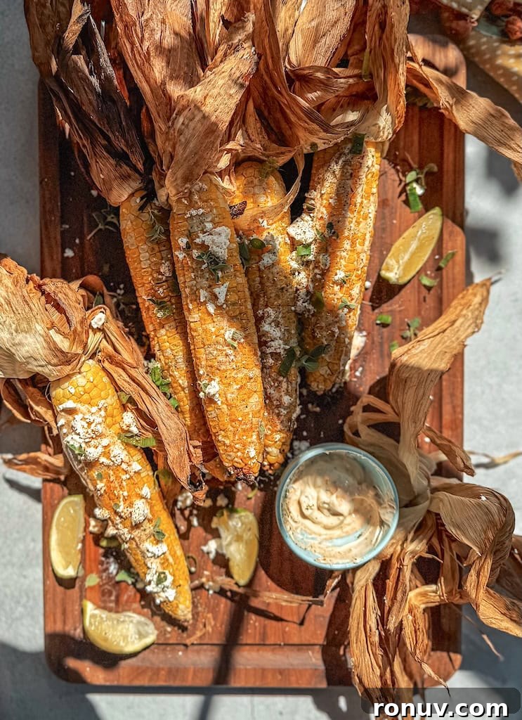 How to Grill Corn on the Cob for Smoky, Charred Flavor 4 Grilled Corn on the Cob
