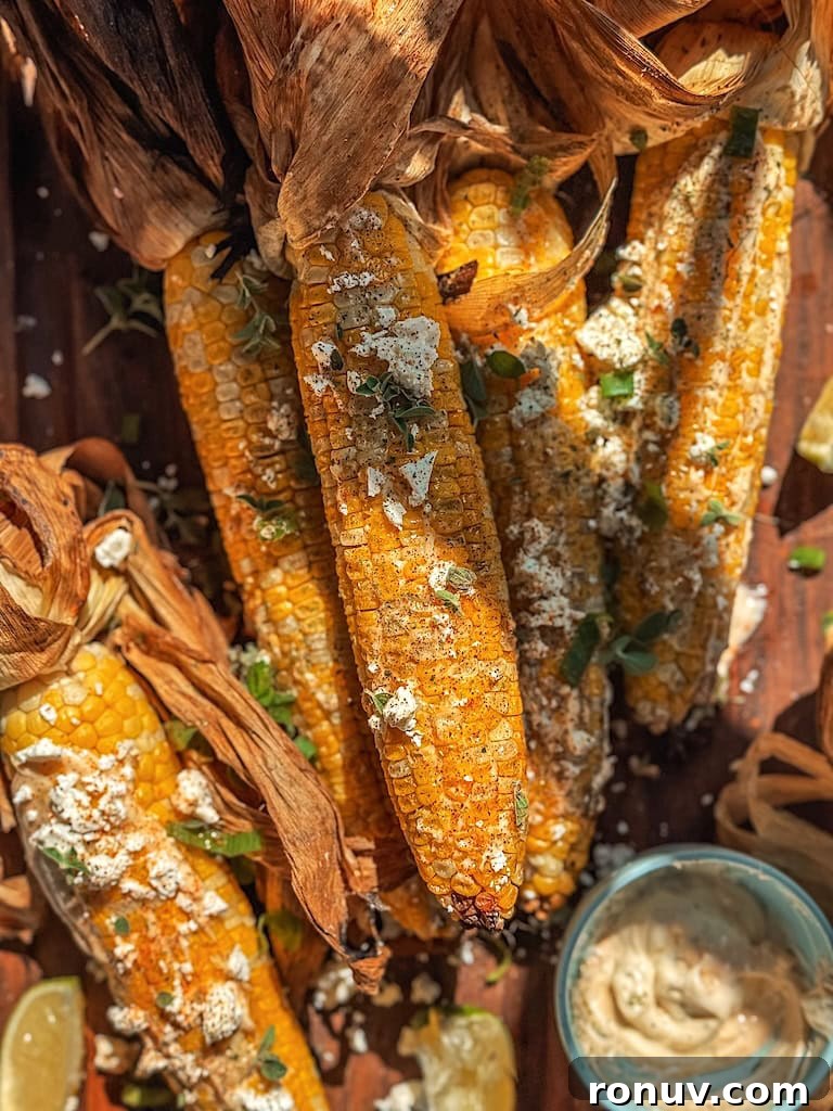 How to Grill Corn on the Cob for Smoky, Charred Flavor 5 Grilled Corn on the Cob