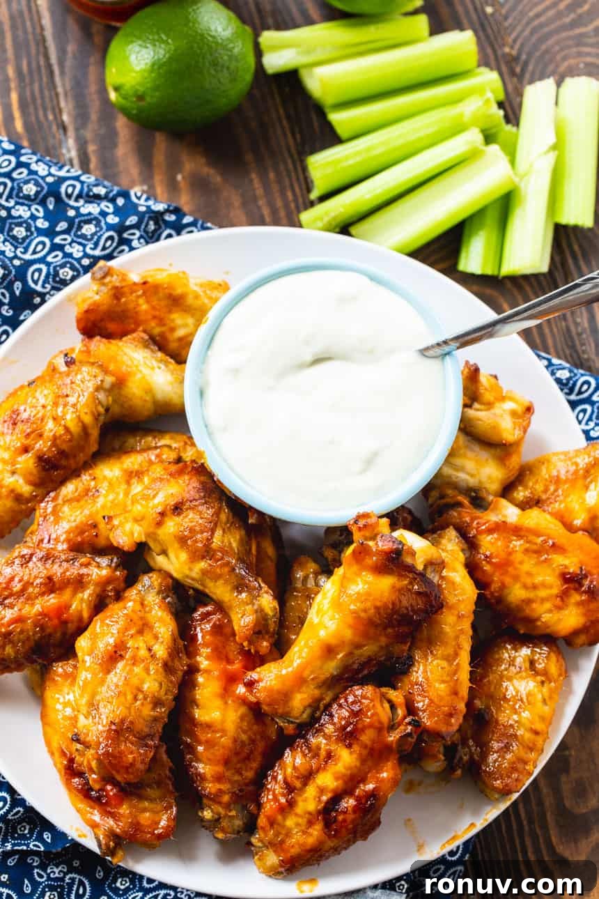Baked Buffalo Wings with Soy Lime Glaze 3 Soy-Lime Baked Chicken Wings