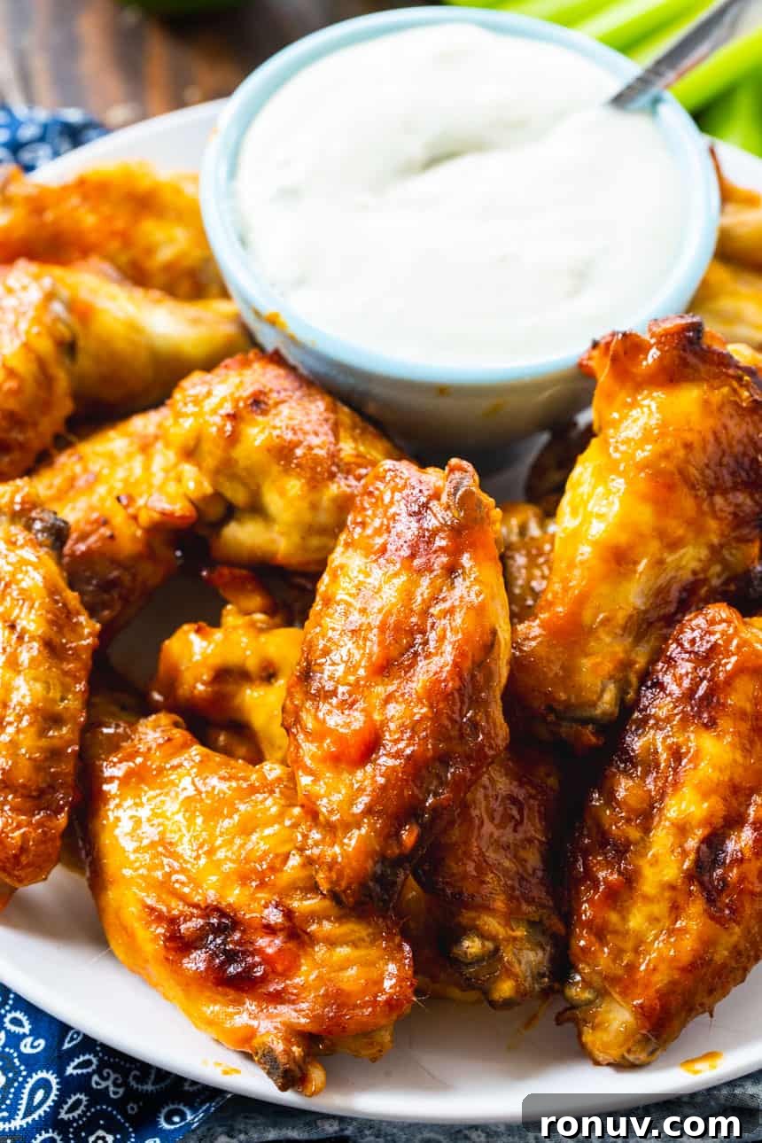 Baked Buffalo Wings with Soy Lime Glaze 4 Soy-Lime Baked Buffalo Wings