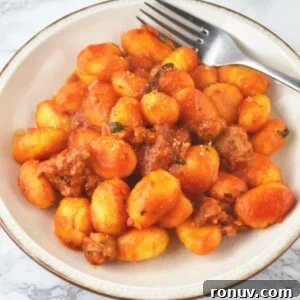 Gnocchi with Tomato Sauce and Spicy 'nduja 2 Recipe image