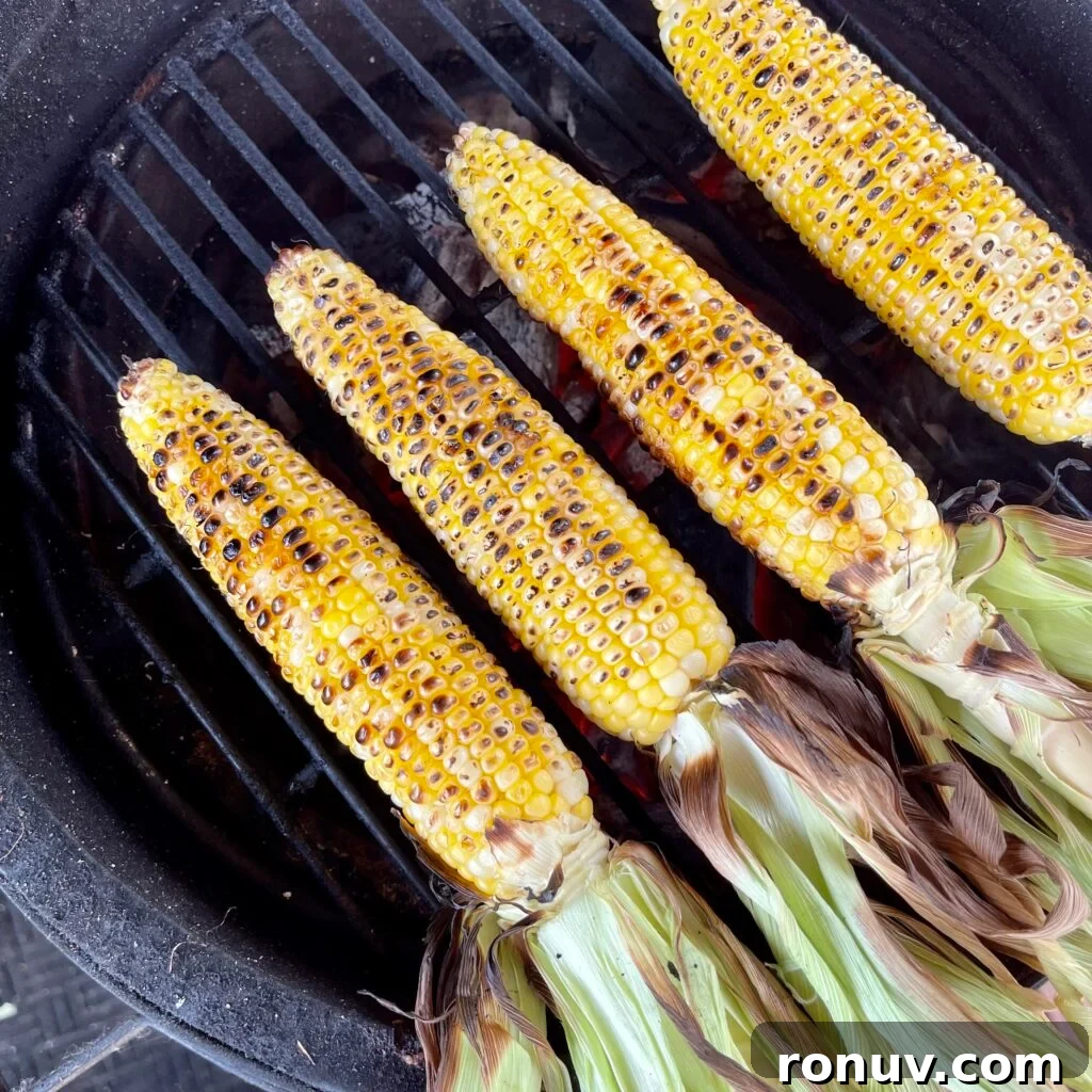 Sweet Jalapeno Buttered Corn Recipe 5 Sweet jalapeno buttered corn with garnish