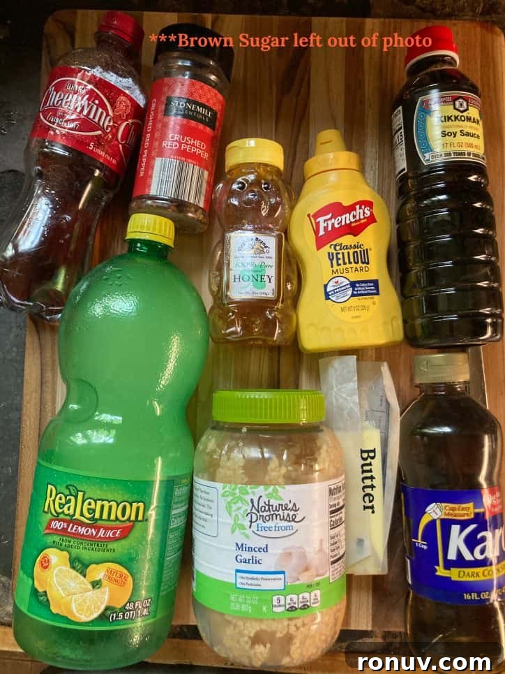 Cheerwine Glazed Sweet Heat Chicken Recipe 5 ingredients on cutting board