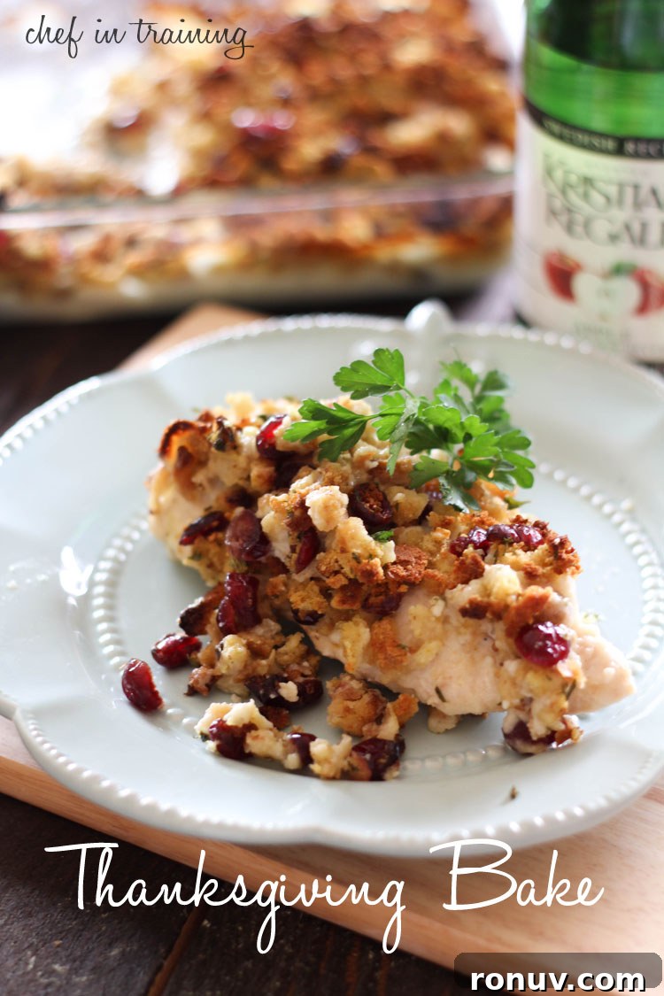 Thanksgiving Bake!... All the yummy flavors of Thanksgiving wrapped up into one incredible dish! #thanksgiving #dinner img 20556 1