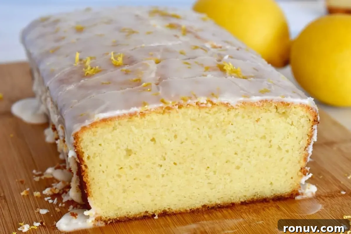 Make-Ahead Baby Shower Recipes and Party Food Ideas 10 Lemon Ricotta Pound Cake