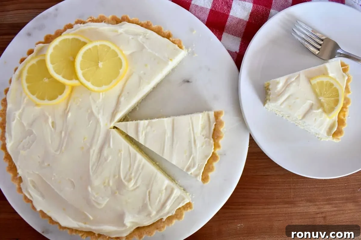 Make-Ahead Baby Shower Recipes and Party Food Ideas 26 Lemon Mascarpone Tart.