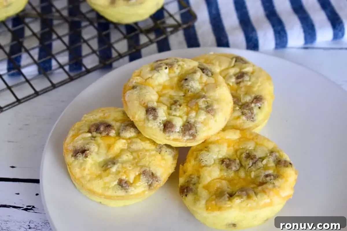 Make-Ahead Baby Shower Recipes and Party Food Ideas 5 Ricotta Egg Bites.