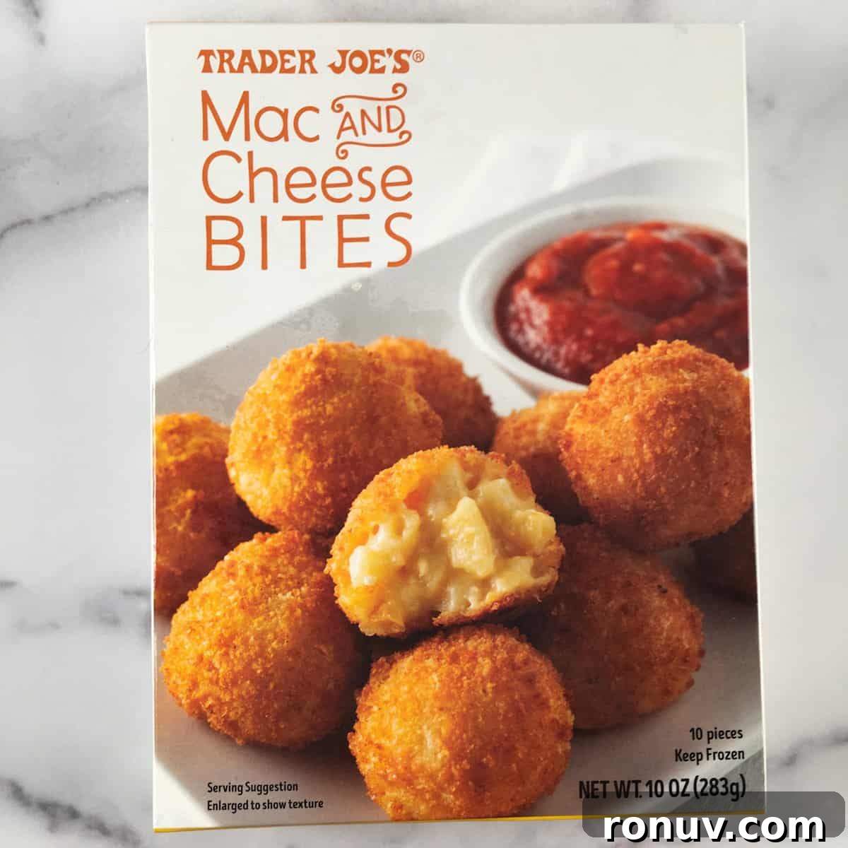 Crispy Air Fryer Trader Joe's Frozen Mac and Cheese Bites 3 trader joes mac n cheese bites