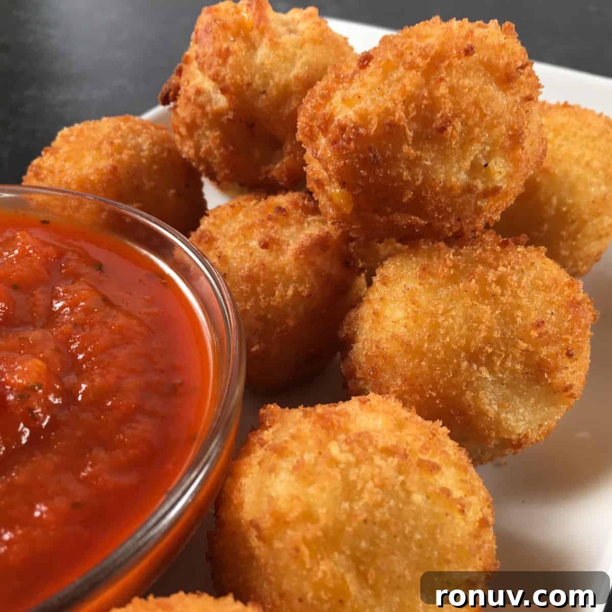 Crispy Air Fryer Trader Joe's Frozen Mac and Cheese Bites 6 air fryer frozen mac n cheese bites