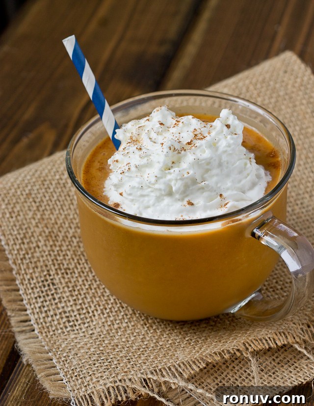 Pumpkin pie frappuccino