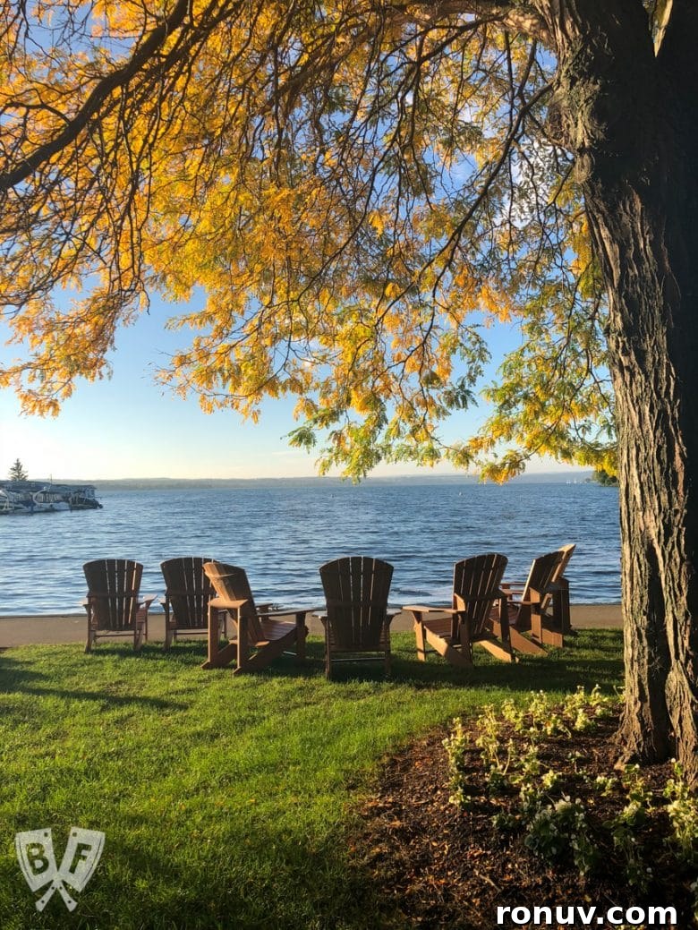 New York Dairy Tour 2018: Why I Moved to a Cheese Cave 2 View of Canandaigua Lake in the Finger Lakes region of New York.
