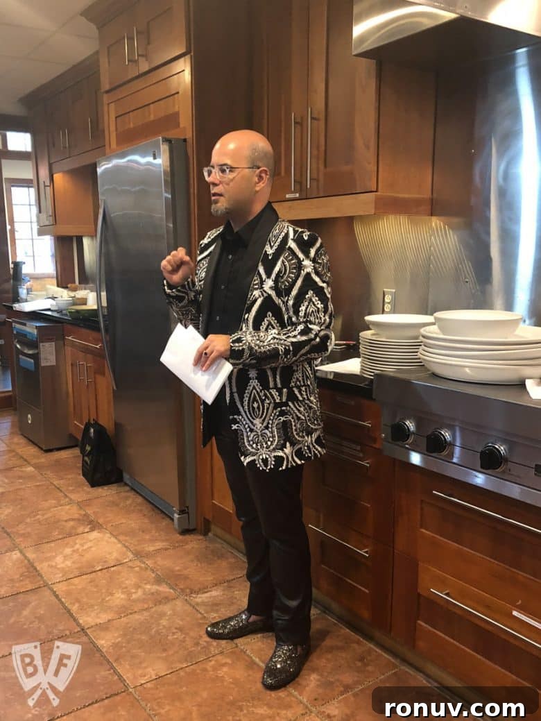 New York Dairy Tour 2018: Why I Moved to a Cheese Cave 16 Food Network Star Jason Smith speaking to the NY Dairy Tour bloggers.