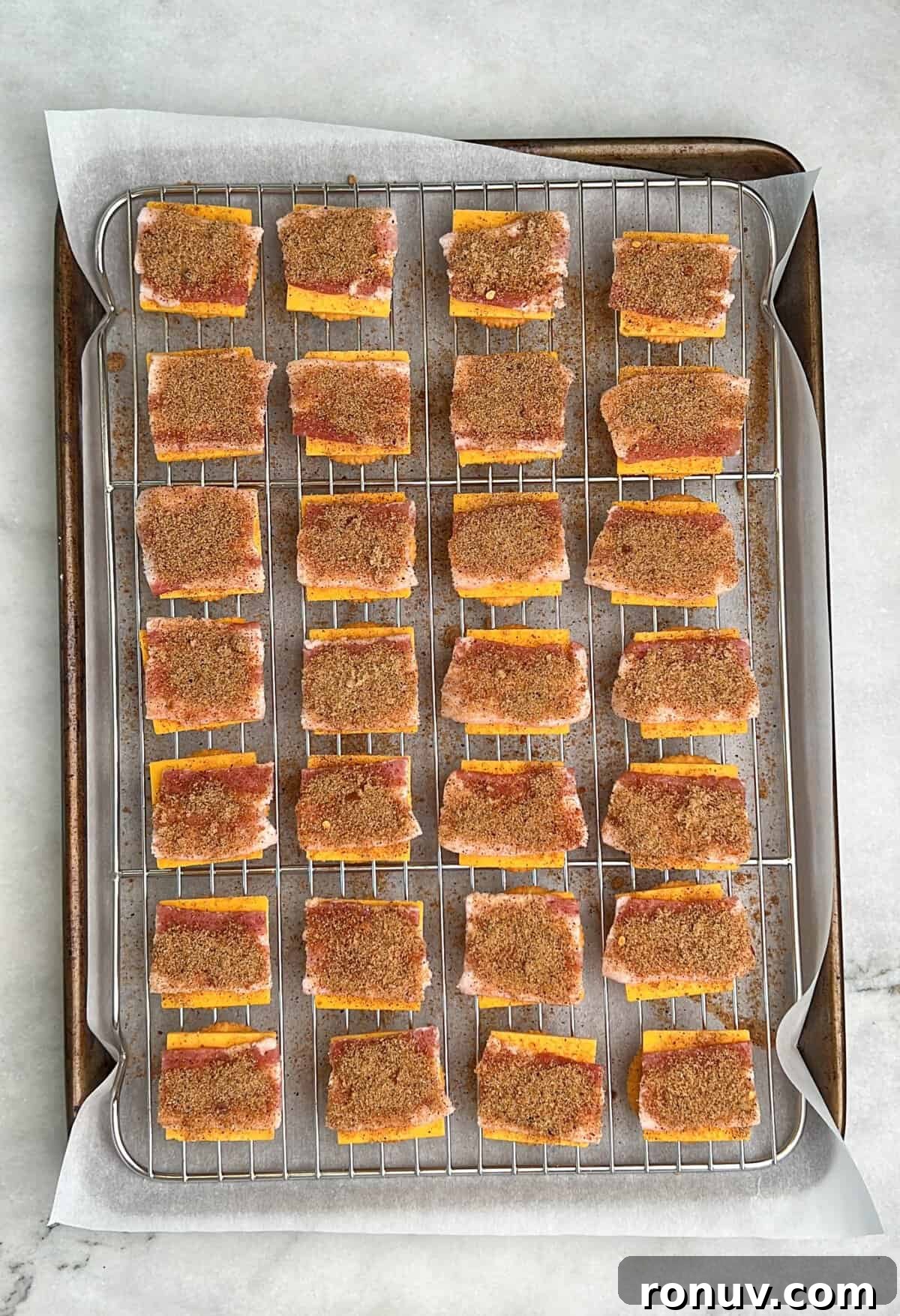 Crispy Cheddar Bacon Crackers Recipe 7 how to make cheddar bacon crackers