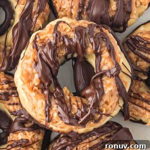 Homemade Samoa Cookies thumbnail