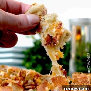 10 Homemade Stuffed Bread Recipes to Try Tonight 8 Pull-apart bread stuffed with bacon, cheddar and pepper jack