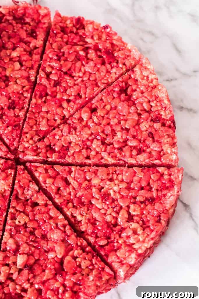 Elf on the Shelf Rice Krispie Treat Recipe for Christmas 10 christmas Rice Krispie treats being cut