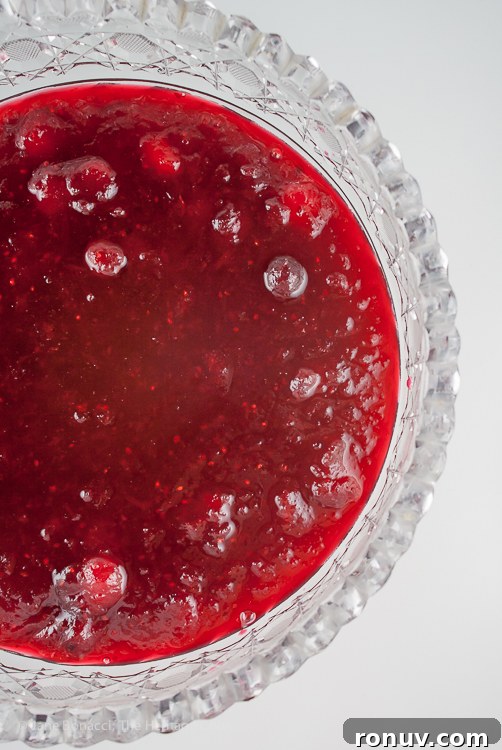 Homemade Cranberry Sauce, nothing better; Tips and Recipes for a Fun and Delicious Thanksgiving Part 2; Jane Bonacci, The Heritage Cook