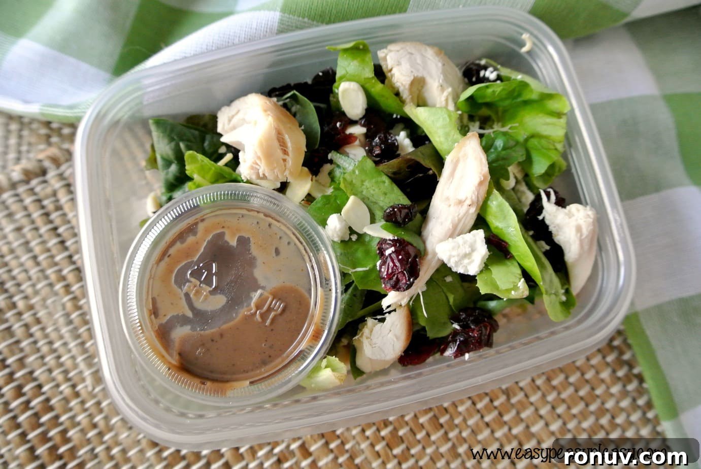 No-Cleanup To-Go Salads for Coolers and Picnics 9 From salad to container to cooler to trash. Check out these easy To Go salads that require no cleanup and are perfect for the cooler.