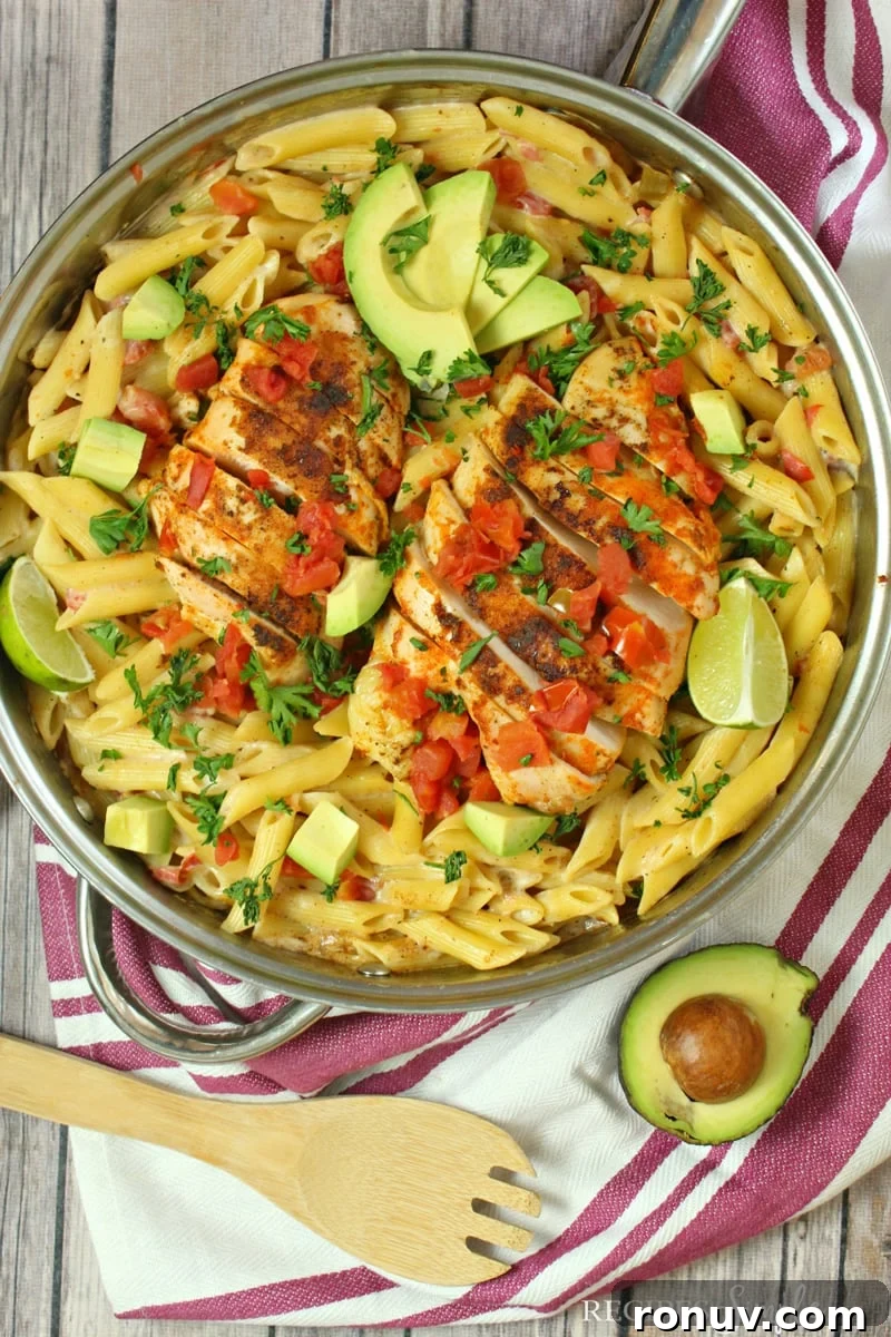 Creamy Chicken Taco Alfredo Pasta Recipe 4 Taco Alfredo Recipe