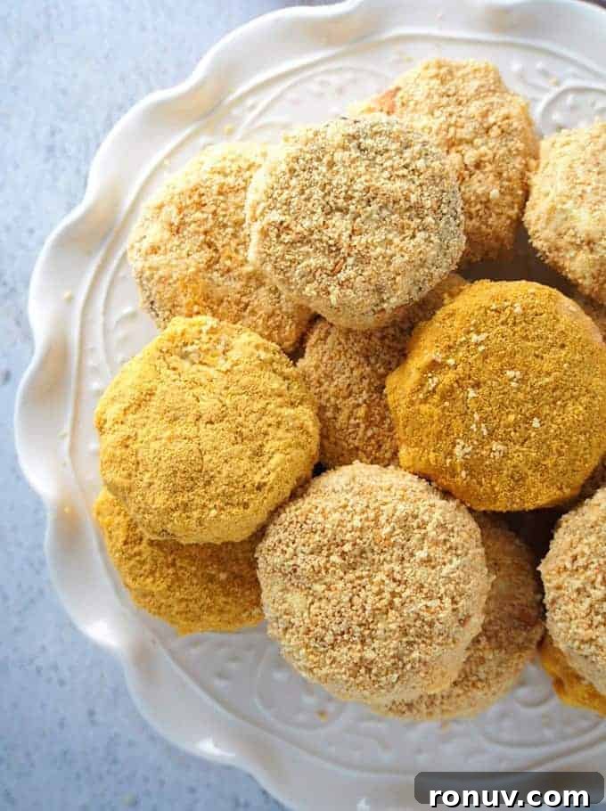 Silvanas: Filipino Frozen Buttercream Cookie Recipe 4 sylvanas on a white platter