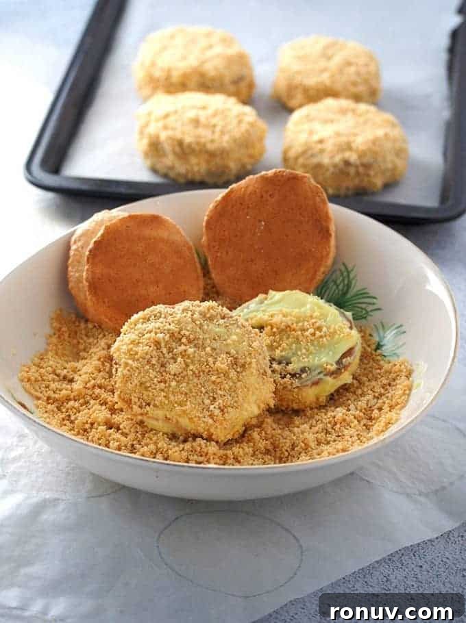 Silvanas: Filipino Frozen Buttercream Cookie Recipe 7 coating silvanas with ground cashews