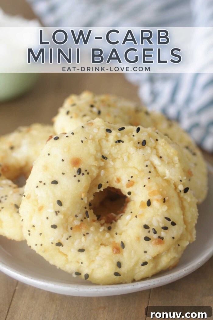 Low-Carb Mini Bagels