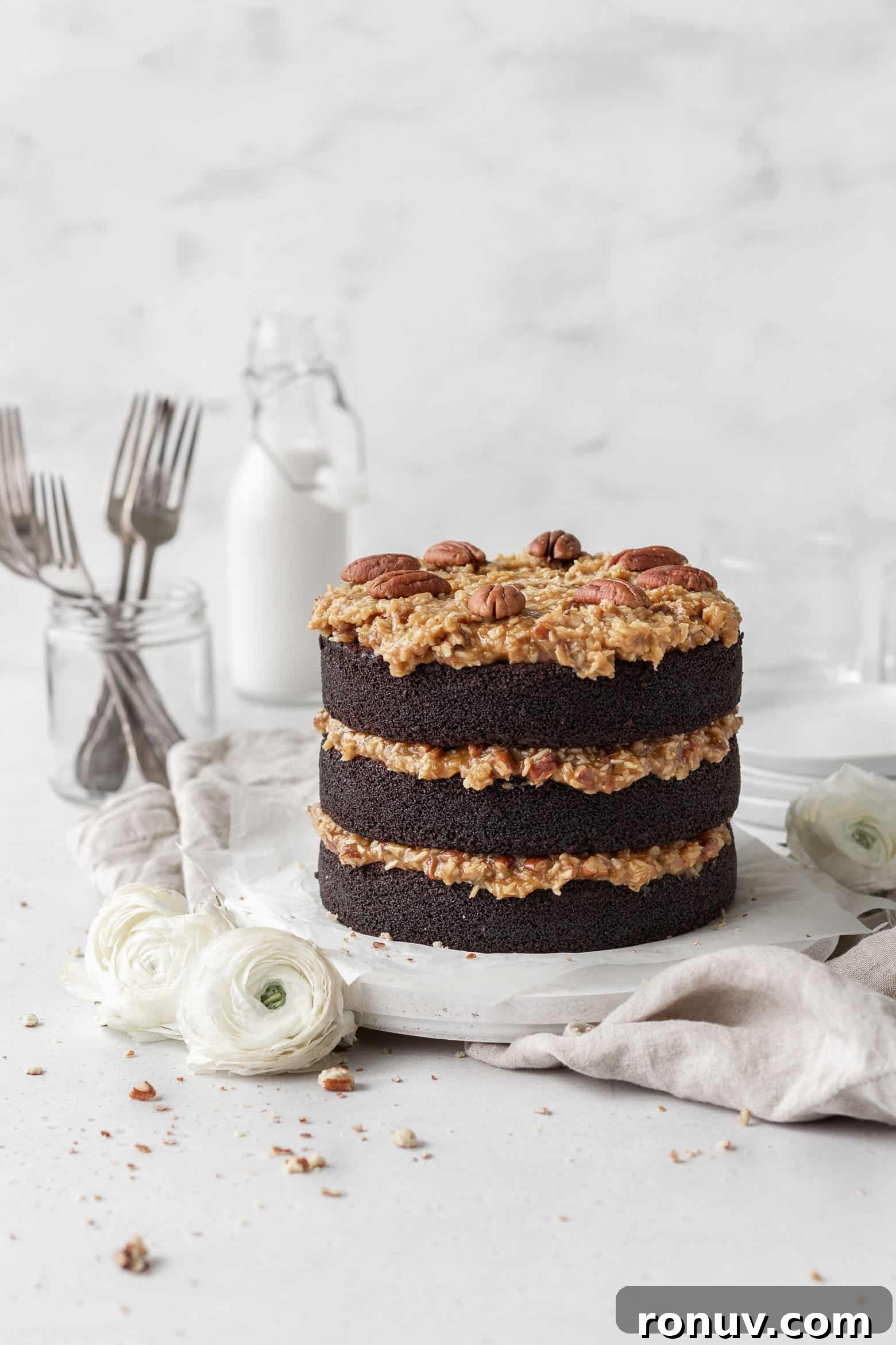 27 Moist Dairy Free Cake Recipes You Will Love 14 German chocolate cake