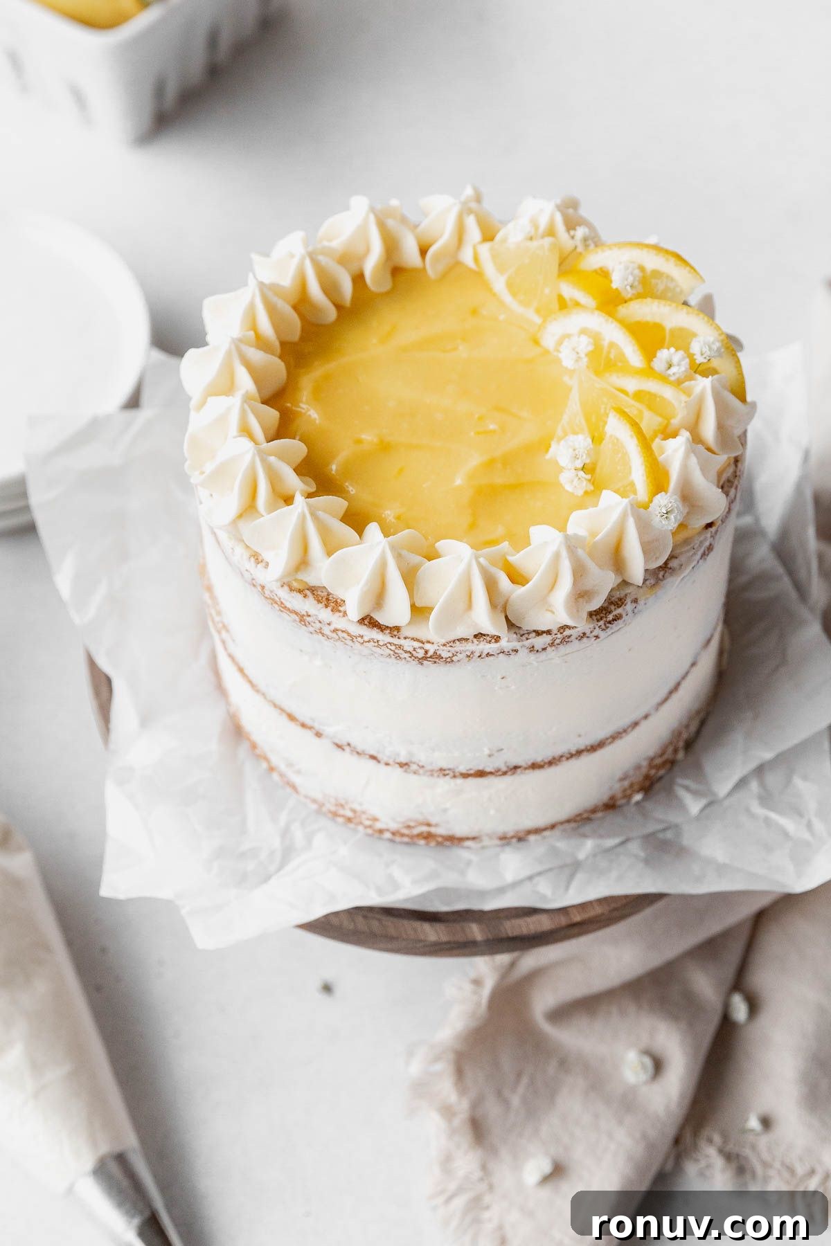 27 Moist Dairy Free Cake Recipes You Will Love 16 lemon curd cake
