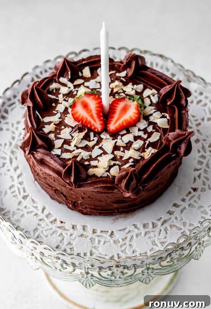 27 Moist Dairy Free Cake Recipes You Will Love 3 chocolate birthday cake