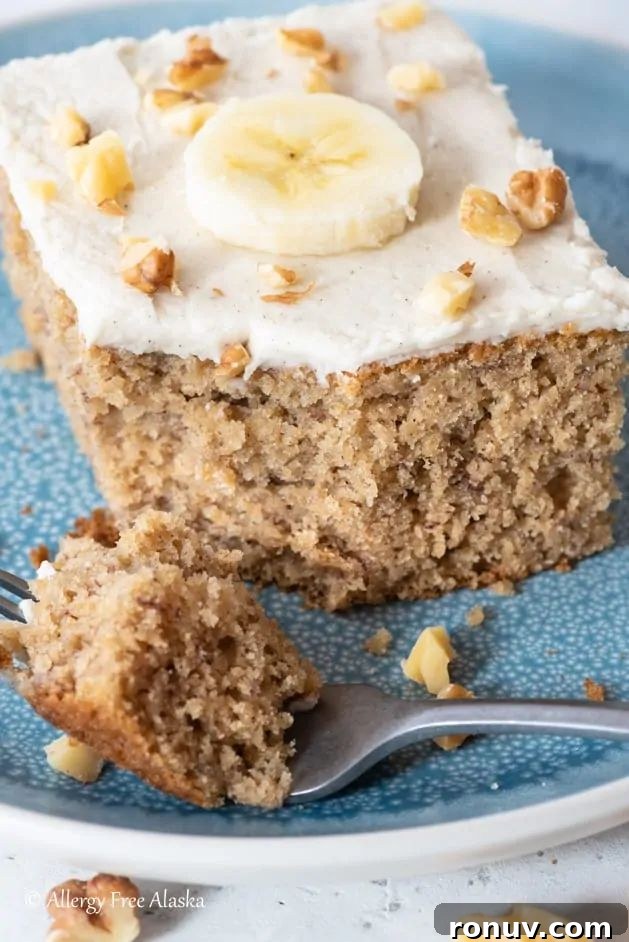 27 Moist Dairy Free Cake Recipes You Will Love 24 banana cake