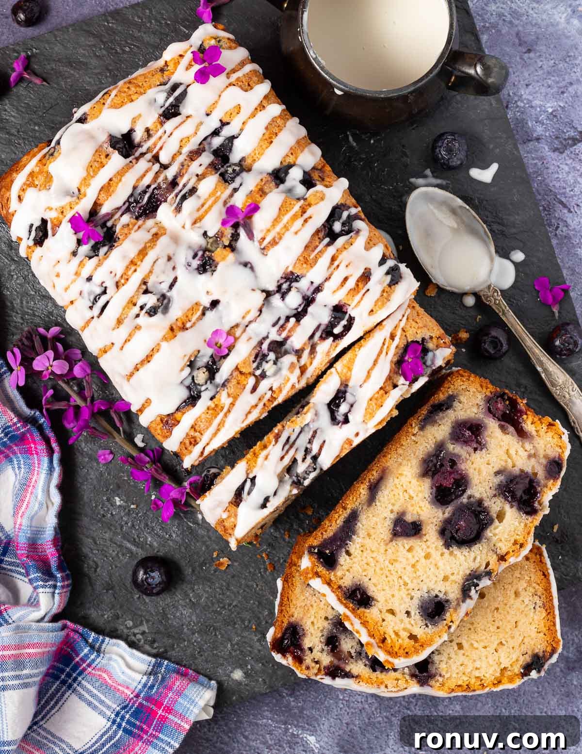 27 Moist Dairy Free Cake Recipes You Will Love 26 blueberry cake