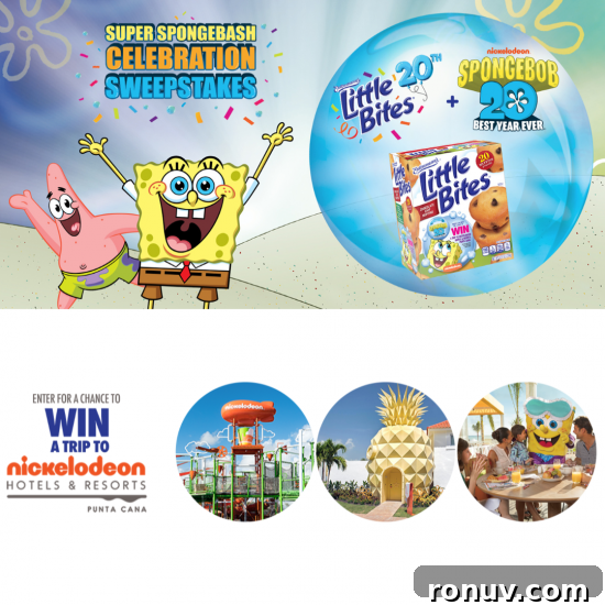 Enter to Win Entenmanns Little Bites Super Spongebash Sweepstakes 4 Enter for a chance to win Entenmann's Little Bites Super Spongebash Celebration Sweepstakes. What toppings will you put on your Little Bites® Fudge Brownie ice cream sundae?#LoveLittleBites#Spongebash