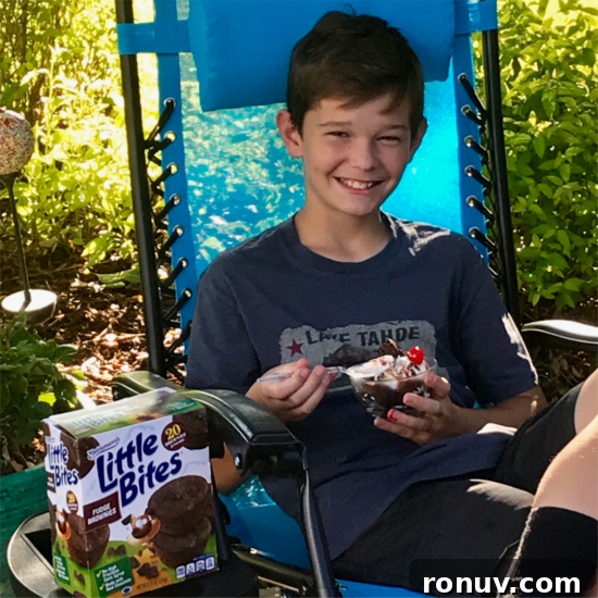 Enter to Win Entenmanns Little Bites Super Spongebash Sweepstakes 7 What toppings will you put on your Little Bites® Fudge Brownie ice cream sundae?#LoveLittleBites#Spongebash