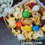 Homemade Honey Nut Popcorn Mix for Movie Night 2 img 32737 6
