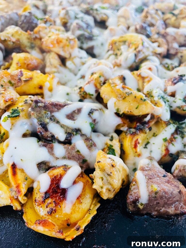 Blackstone Griddle Surf and Turf Tortellini Recipe 11 Blackstone Surf and Turf Tortellini